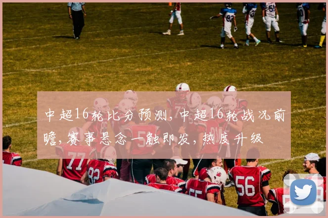 中超16轮比分预测,中超16轮战况前瞻,赛事悬念一触即发,热度升级